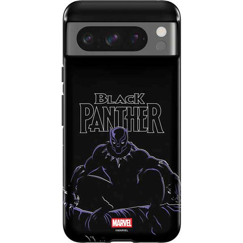 Marvel Black Panther Night Time Watch Pixel Cases